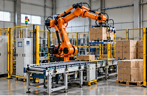 Illustrative Robotic Palletising System configuration