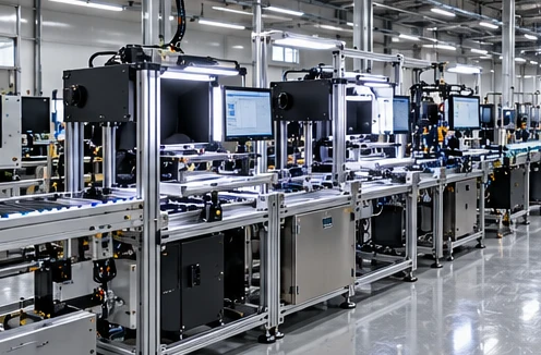 Illustrative Industrial Vision Inspection System configuration