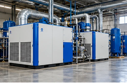 Illustrative Industrial Air Compressor System configuration
